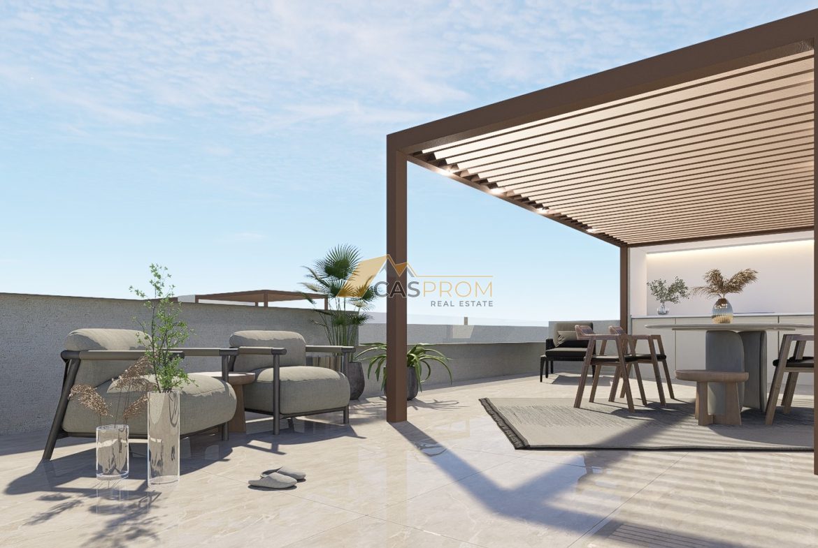 BUNGALOW DOLNY Z OGRODEM I BASENEM W PILAR DE LA HORADADA