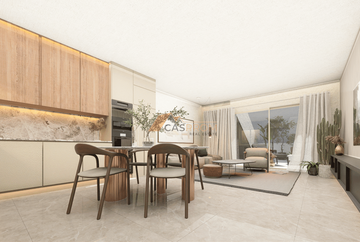 BUNGALOW DOLNY Z OGRODEM I BASENEM W PILAR DE LA HORADADA