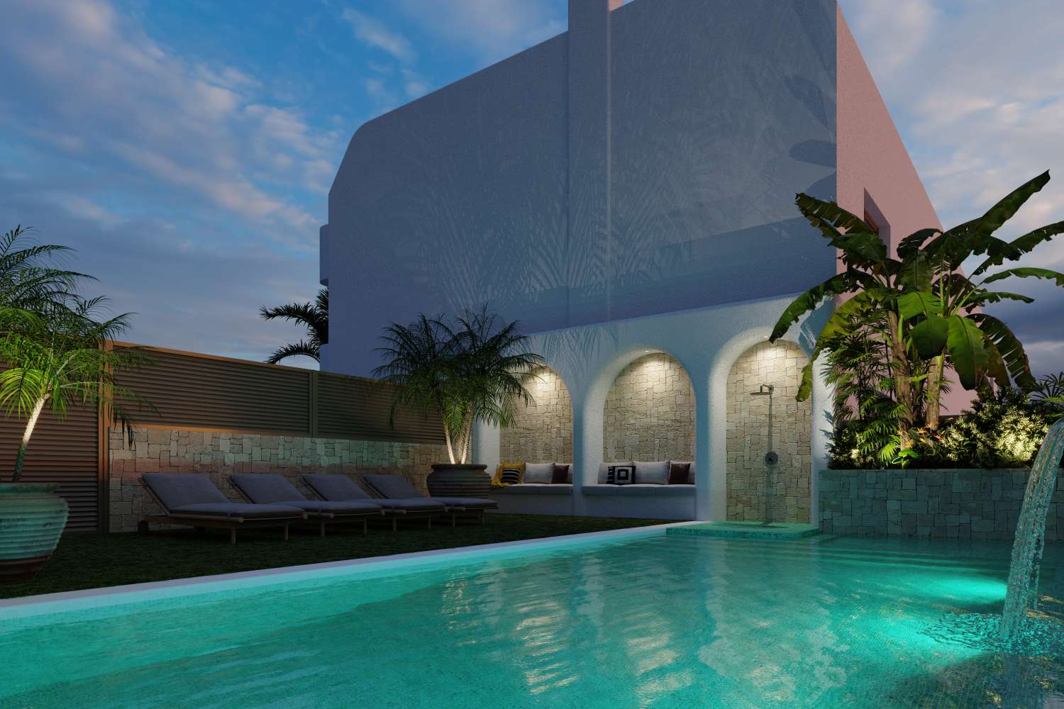 Alma 3 – Pool Night