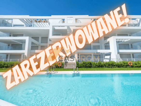 NOWOCZESNY APARTAMENT Z DUŻYM TARASEM I KORTEM DO PADLA NA OSIEDLU – WHITE STONES W TORREMOLINOS