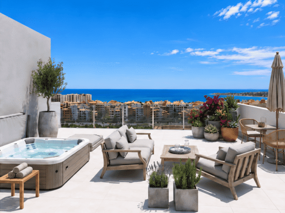 EKSKLUZYWNY PENTHOUSE Z PRYWATNYM SOLARIUM W PRESTIŻOWEJ INWESTYCJI VALONIA W PUNTA PRIMA