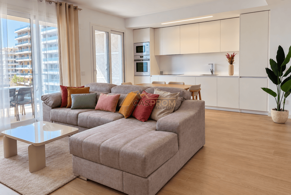STYLOWY APARTAMENT Z PRZESTRONNYM TARASEM W LUKSUSOWEJ INWESTYCJI W PUNTA PRIMA