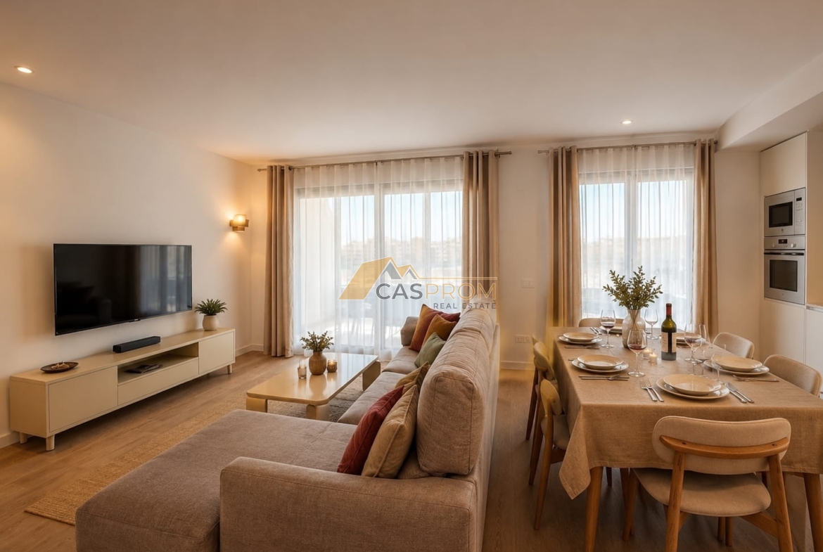 STYLOWY APARTAMENT Z PRZESTRONNYM TARASEM W LUKSUSOWEJ INWESTYCJI W PUNTA PRIMA