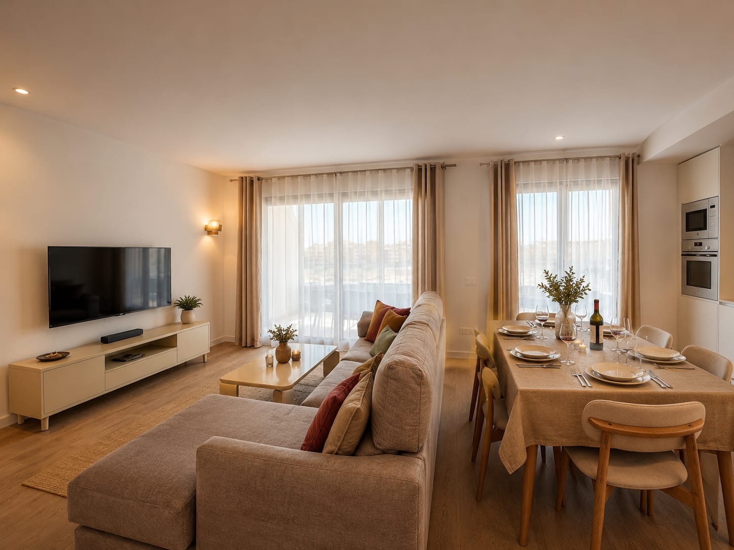 STYLOWY APARTAMENT Z PRZESTRONNYM TARASEM W LUKSUSOWEJ INWESTYCJI W PUNTA PRIMA