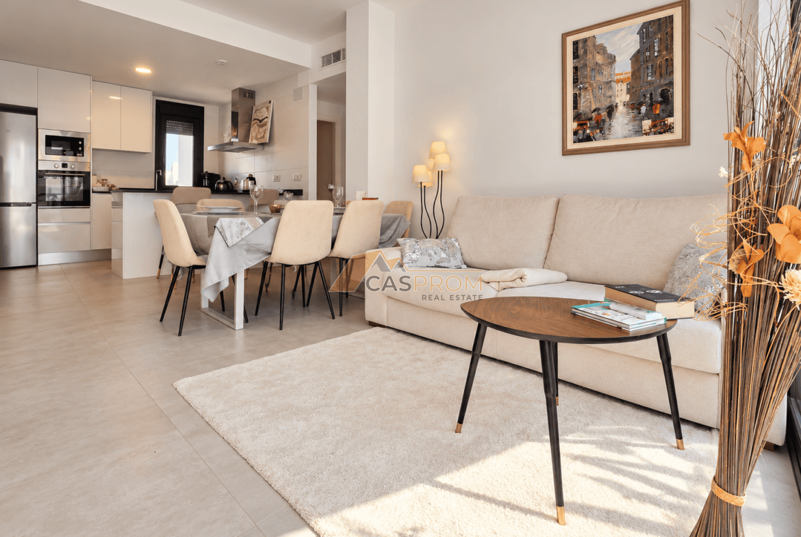 EKSKLUZYWNY GÓRNY BUNGALOW Z PRYWATNYM SOLARIUM W ORIHUELA COSTA