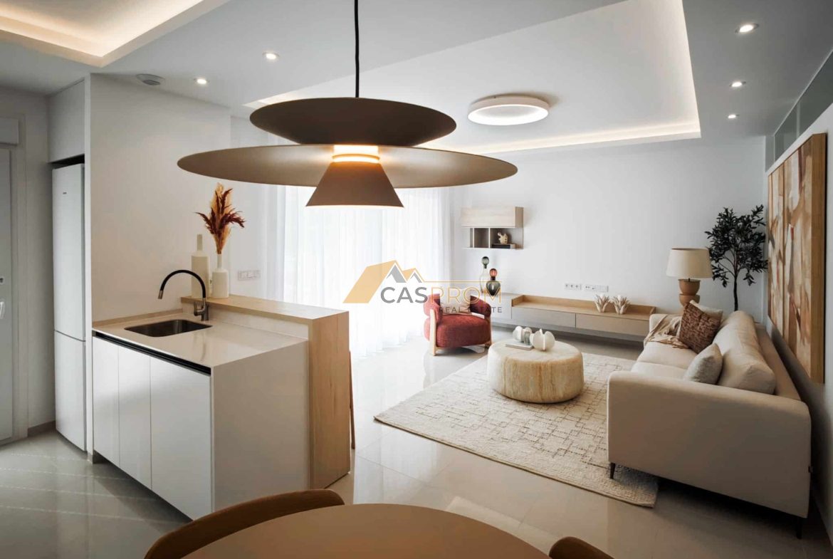 NOWOCZESNY APARTAMENT NA PARTERZE Z PRYWATNYM OGRODEM W CIUDAD QUESADA