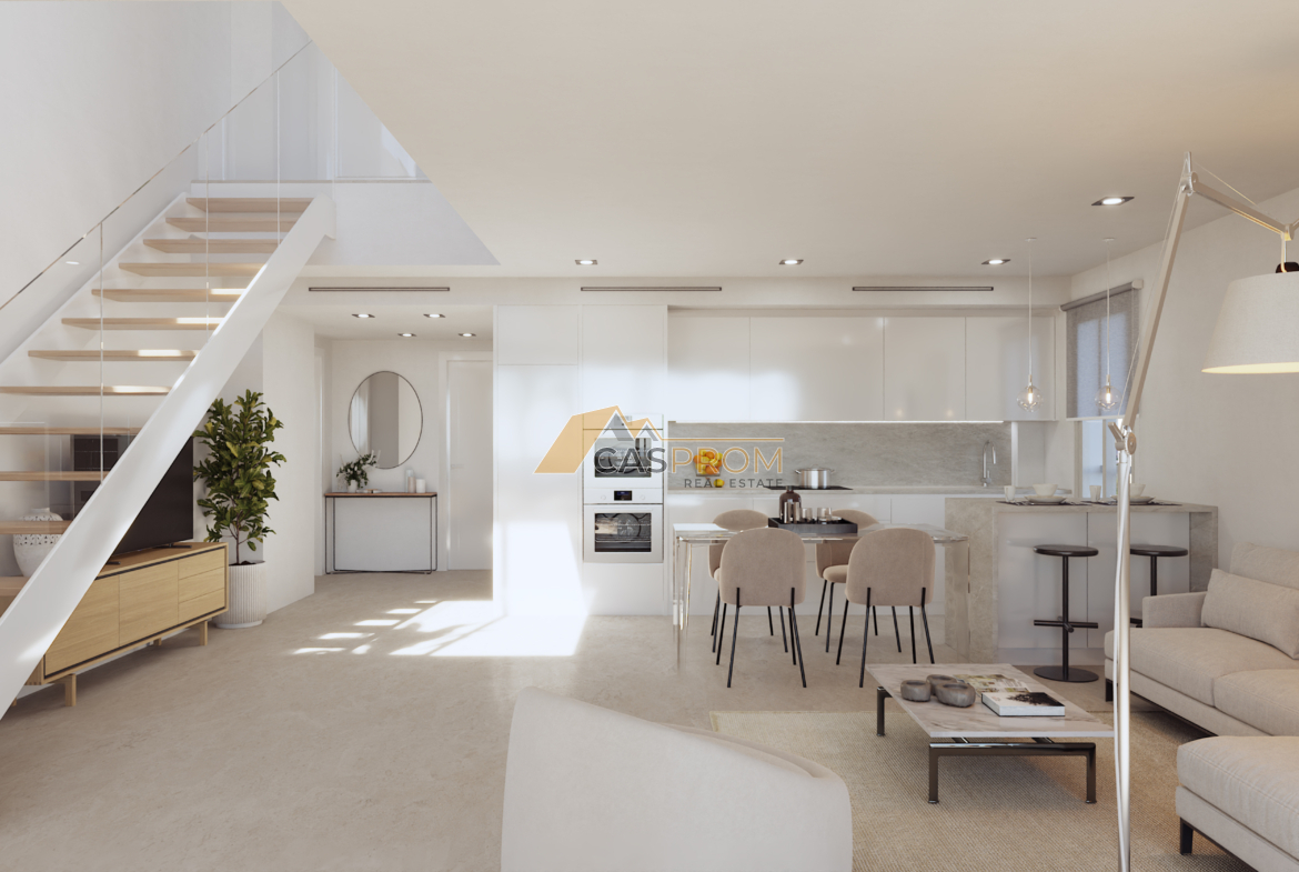 NOWOCZESNY APARTAMENT NA PARTERZE Z PRYWATNYM OGRODEM I WIDOKIEM NA MORZE W FINESTRAT
