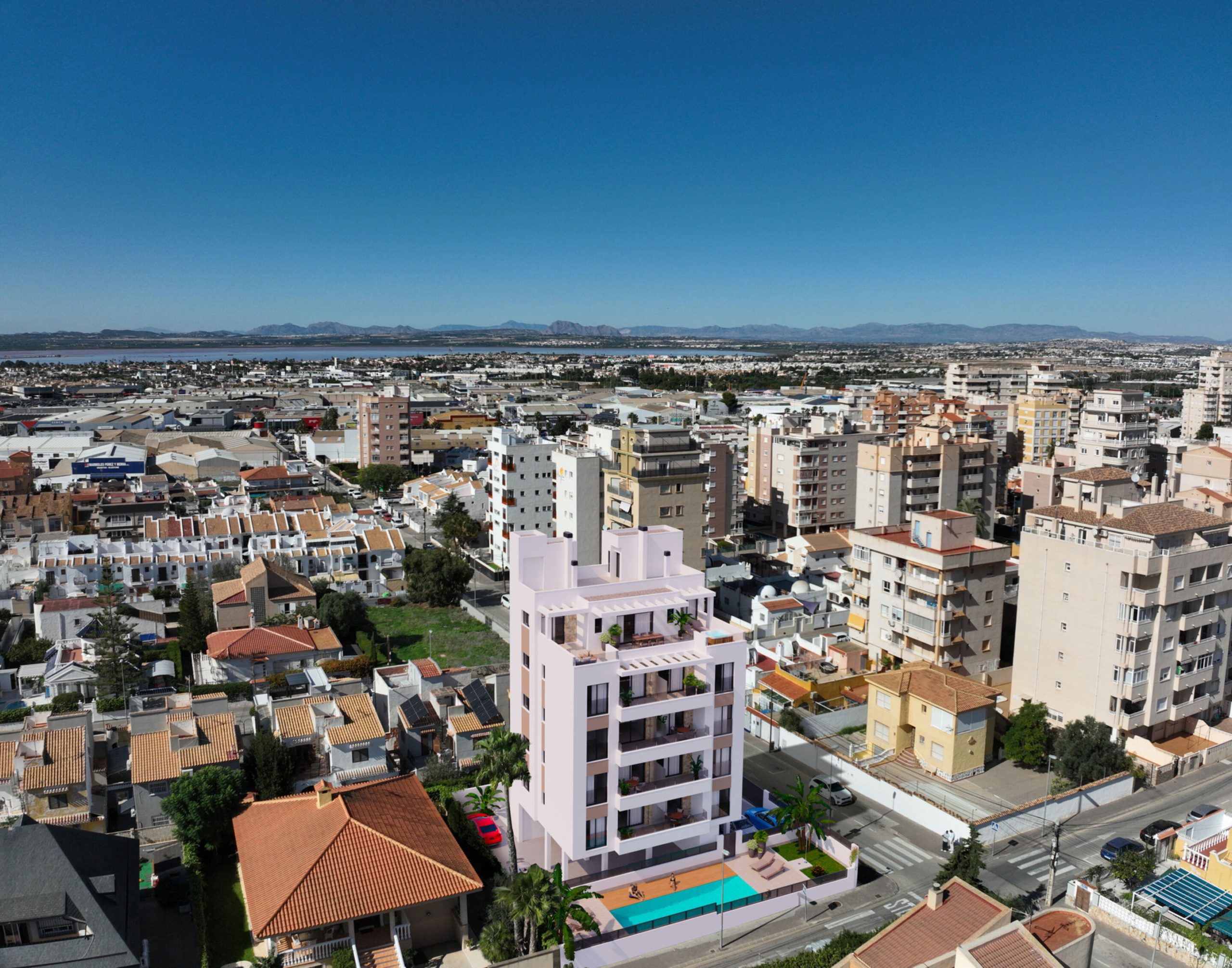 NOWOCZESNY APARTAMENT NA PIERWSZYM PIĘTRZE Z BASENEM W NUEVA TORREVIEJA
