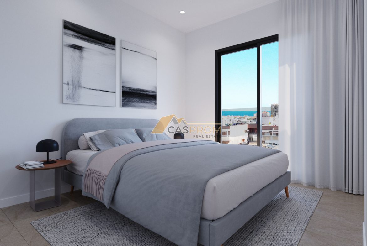 NOWOCZESNY APARTAMENT NA PIERWSZYM PIĘTRZE Z BASENEM W NUEVA TORREVIEJA