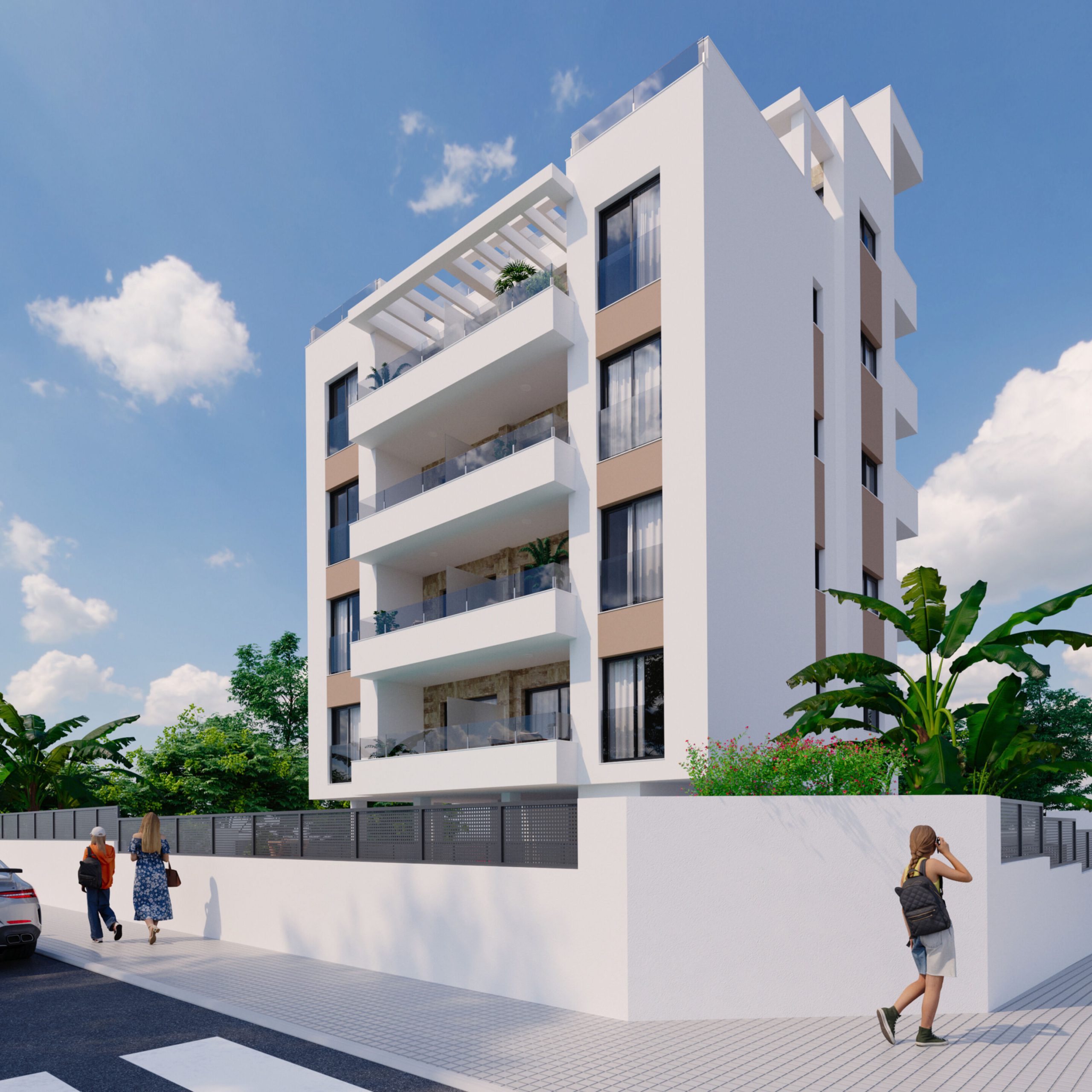 NOWOCZESNY APARTAMENT NA PIERWSZYM PIĘTRZE Z BASENEM W NUEVA TORREVIEJA