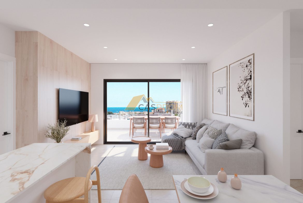 NOWOCZESNY APARTAMENT NA PIERWSZYM PIĘTRZE Z BASENEM W NUEVA TORREVIEJA