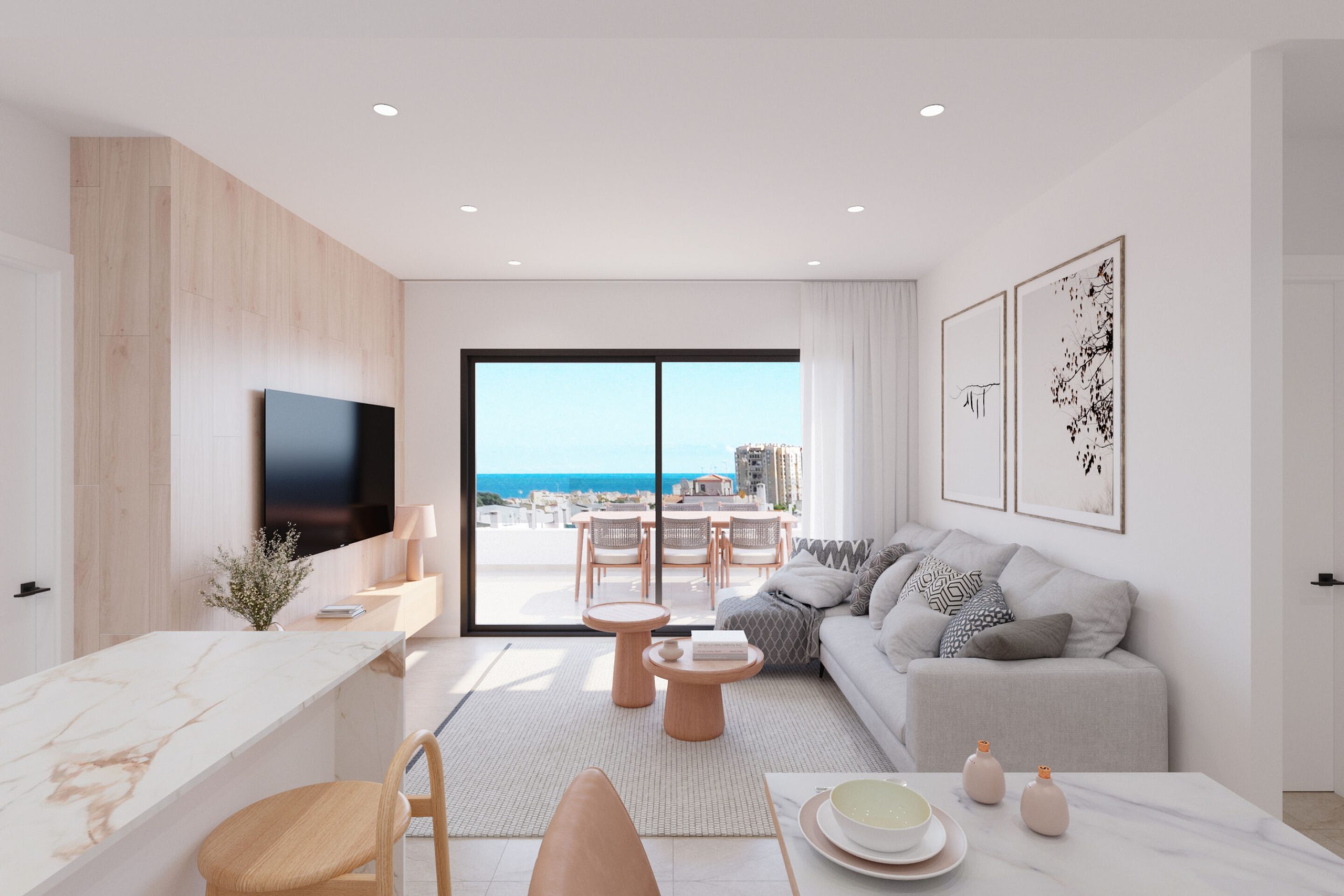 NOWOCZESNY APARTAMENT NA PIERWSZYM PIĘTRZE Z BASENEM W NUEVA TORREVIEJA