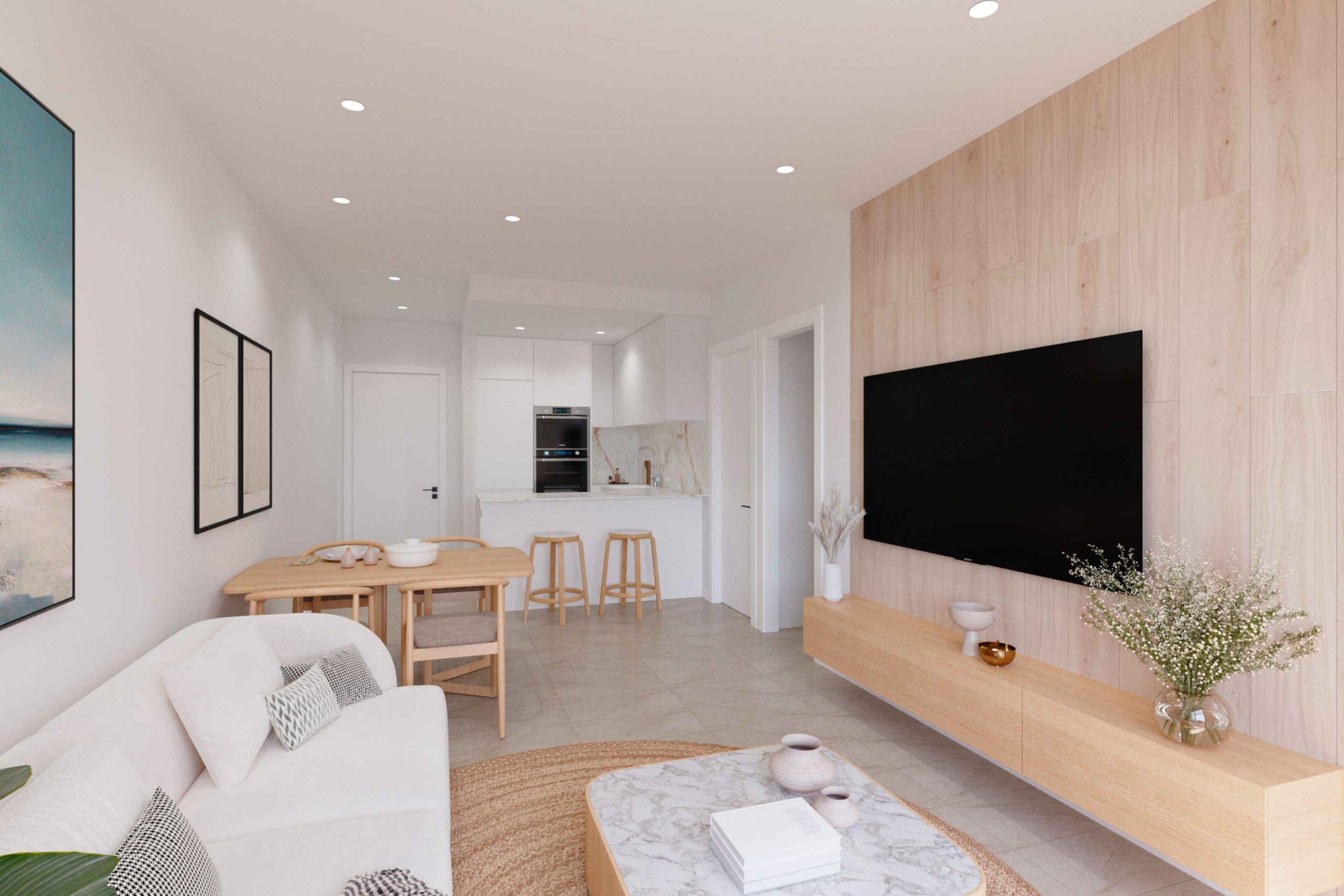 NOWOCZESNY APARTAMENT NA PIERWSZYM PIĘTRZE Z BASENEM W NUEVA TORREVIEJA