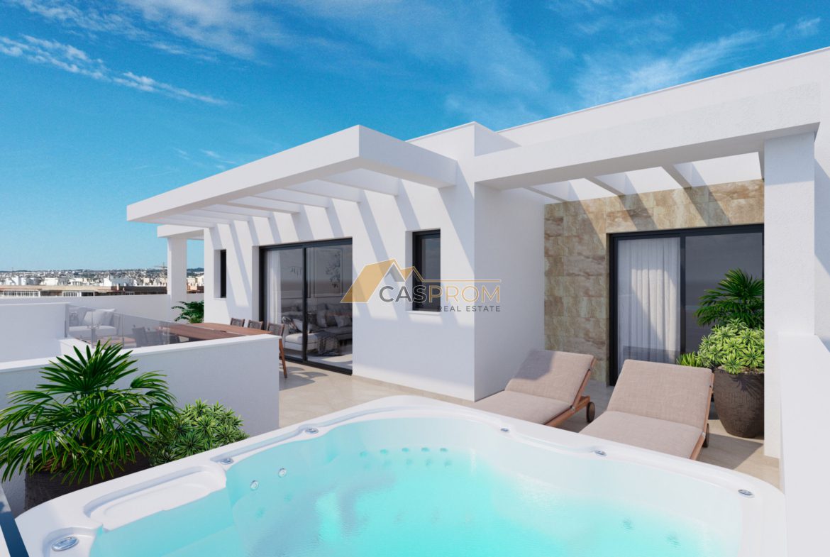 NOWOCZESNY APARTAMENT NA PIERWSZYM PIĘTRZE Z BASENEM W NUEVA TORREVIEJA
