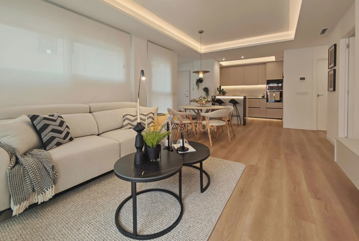 NOWY APARTAMENT NA PARTERZE Z PRYWATNYM OGRODEM W LOS ALCÁZARES – COSTA CÁLIDA