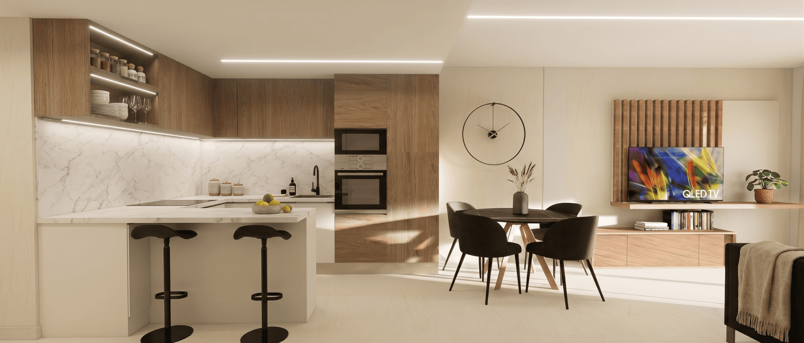Oasis Garden Render10 NOWOCZESNY APARTAMENT NA PIERWSZYM PIĘTRZE W EL RASO