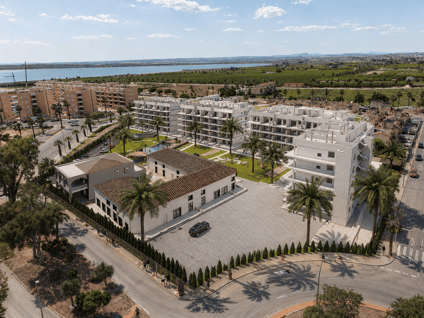 Oasis Garden Render4 NOWOCZESNY APARTAMENT NA PIERWSZYM PIĘTRZE W EL RASO