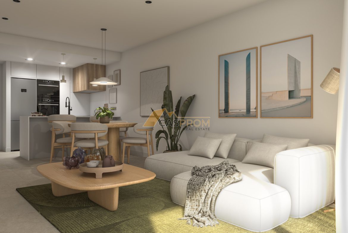 NOWOCZESNY APARTAMENT NA PARTERZE Z PRYWATNYM OGRODEM W GUARDAMAR DEL SEGURA 
